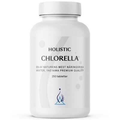 Chlorella 250 tabletter Holistic