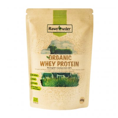 Organic Whey Protein 400 g Rawpowder